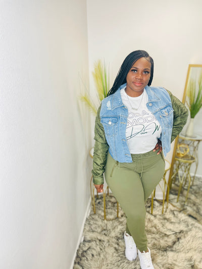 SOFT STRATEGY JOGGERS(OLIVE)